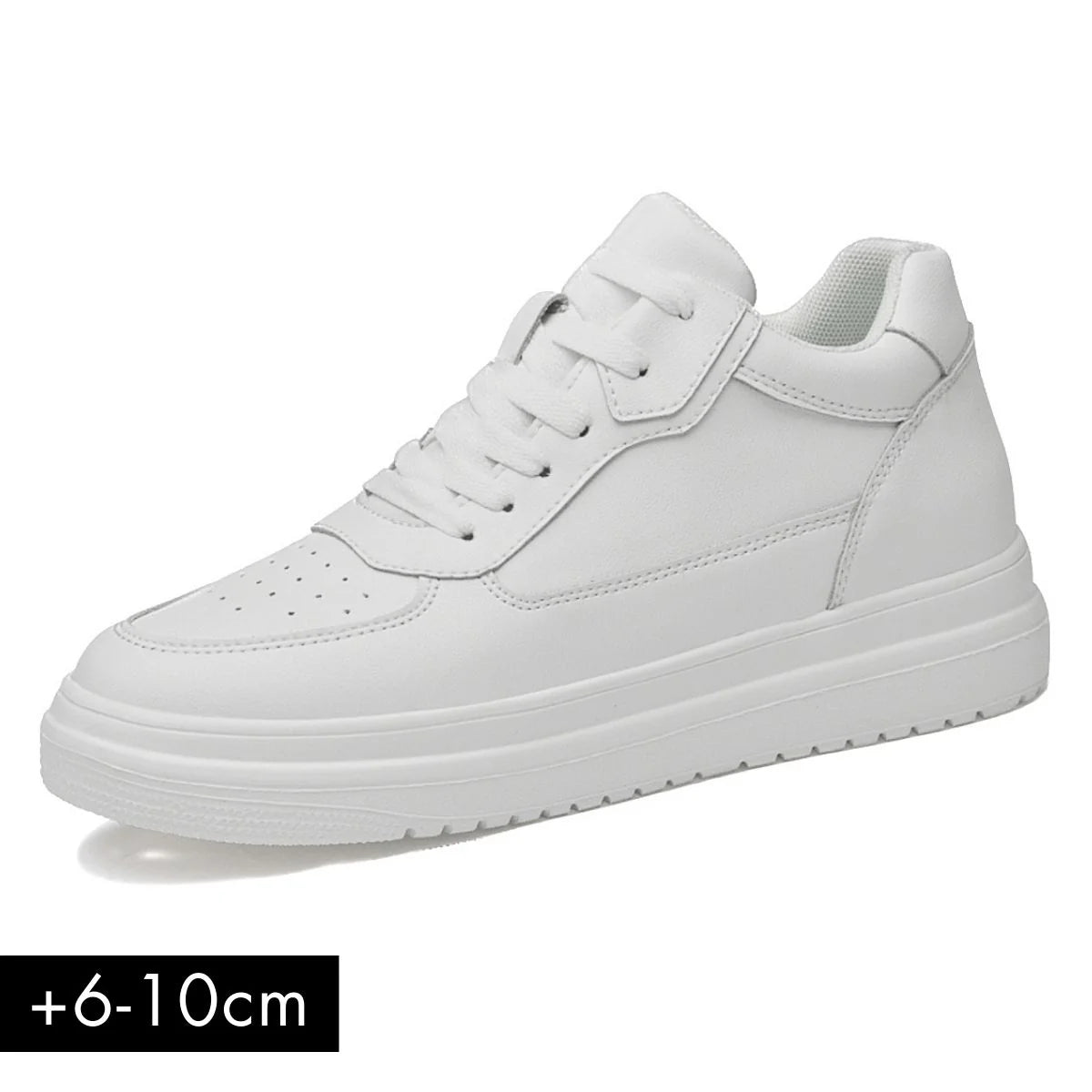 Hupp | Chaussure rehaussante Blanche & Noir