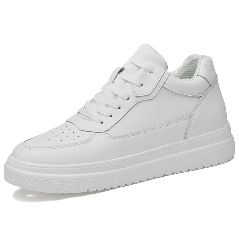 Hupp | Chaussure rehaussante Blanche & Noir