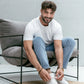 Hupp | Chaussure rehaussante Blanche & Noir